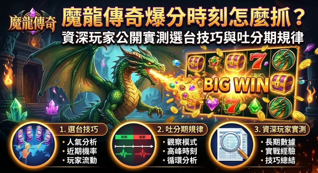 資深玩家公開實測選台技巧與吐分期規律